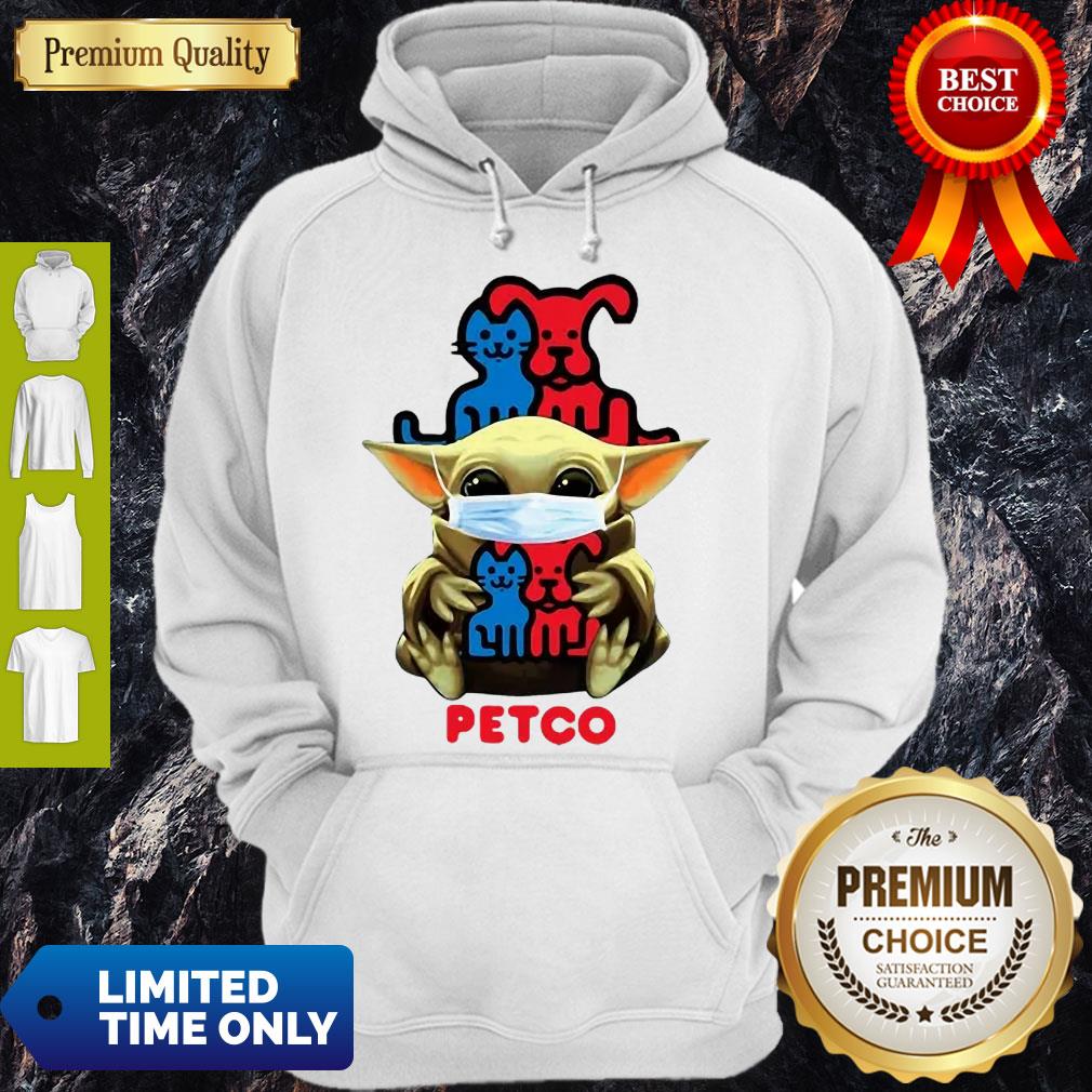 Star Wars Baby Yoda Mask Hug Petco COVID-19 Shirt - Image 5