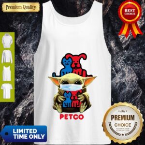 Alternative view of Star Wars Baby Yoda Mask Hug Petco COVID-19 Shirt