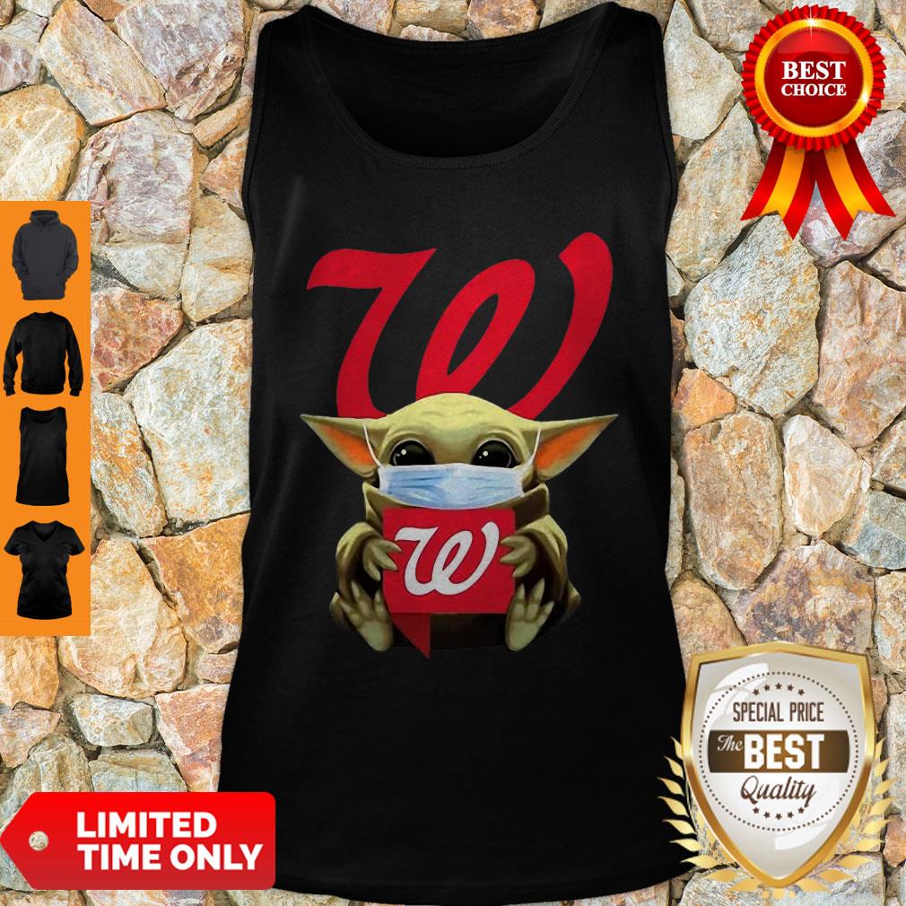 Star Wars Baby Yoda Mask Hug Walgreens COVID-19 Shirt - Image 2