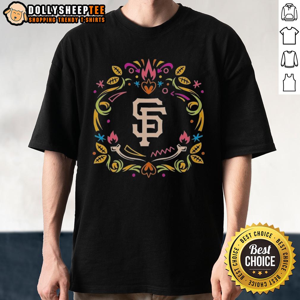 Pretty San Francisco Giants Día De Los Muertos MLB Celebration T-Shirt