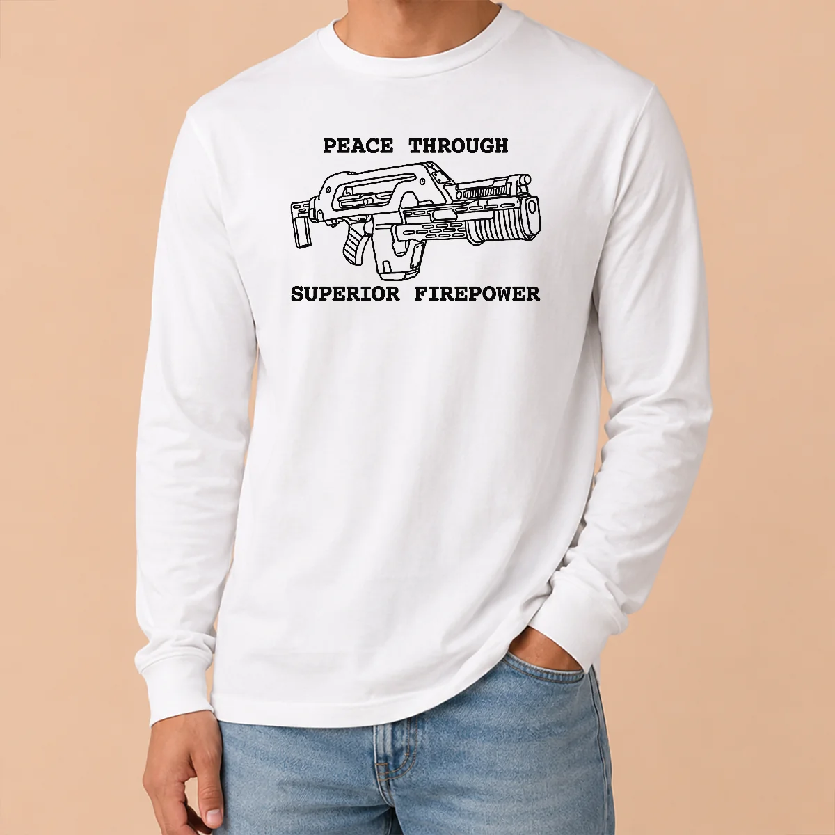 Official Peace Through Superior Firepower Shirt - Image 6