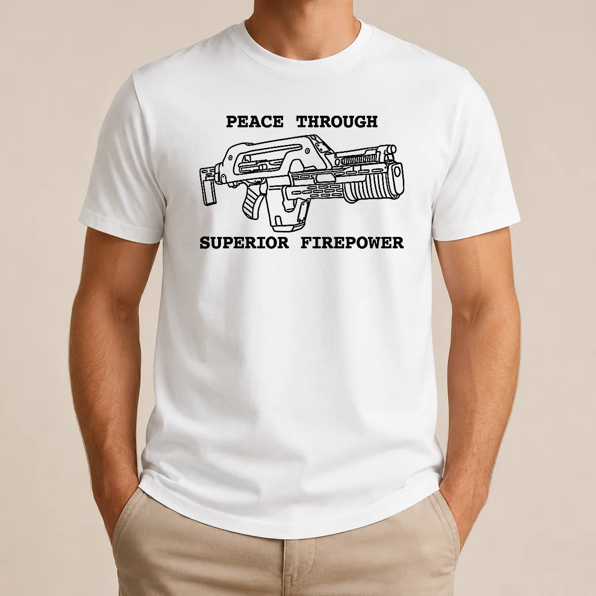 Official Peace Through Superior Firepower Shirt