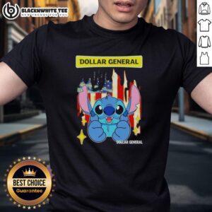 Pretty Stitch Like Dollar General USA Flag T-Shirt