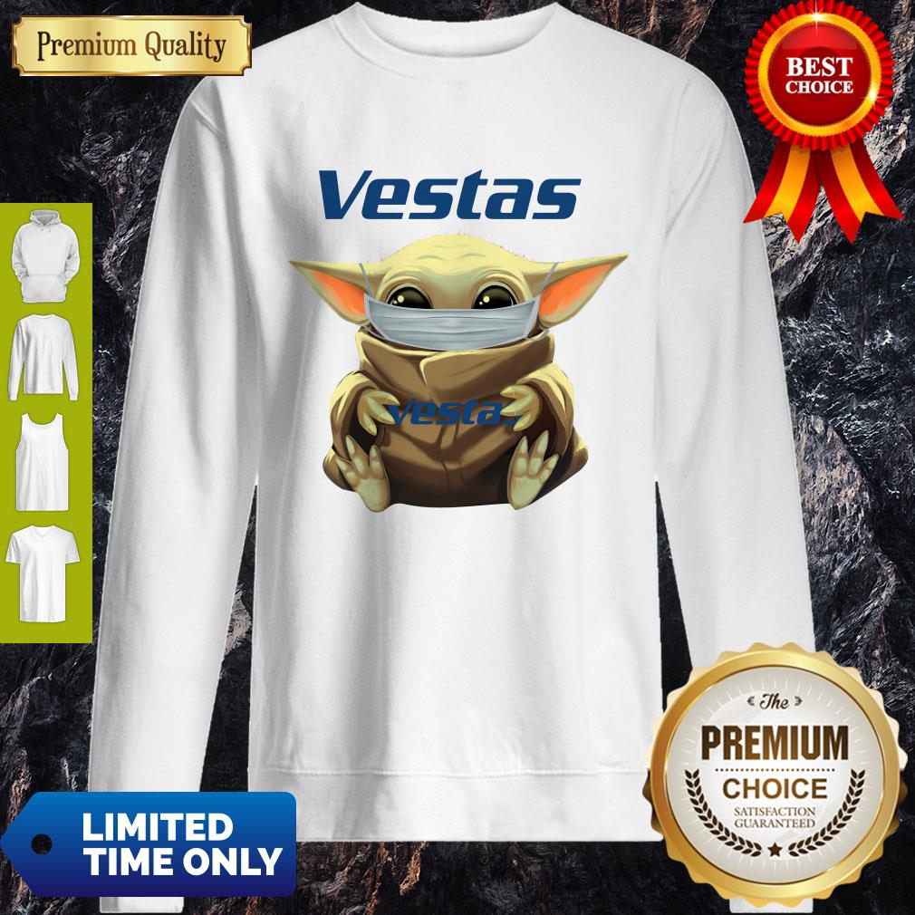 Awesome Star Wars Baby Yoda Hug Vestas Mask Covid 19 Shirt - Image 2
