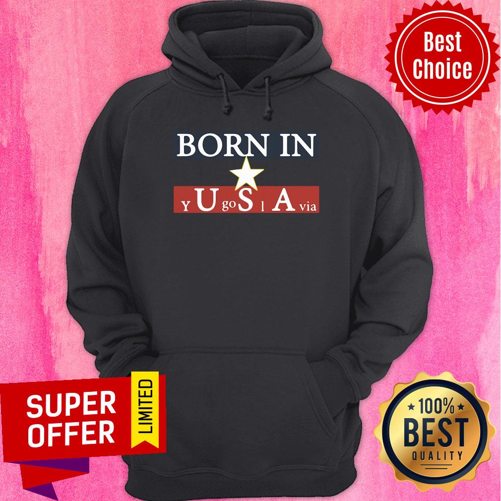 Born In USA Y Go I Via Star Shirt - Image 5