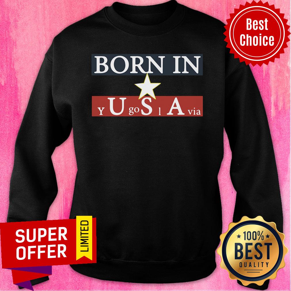 Born In USA Y Go I Via Star Shirt - Image 4