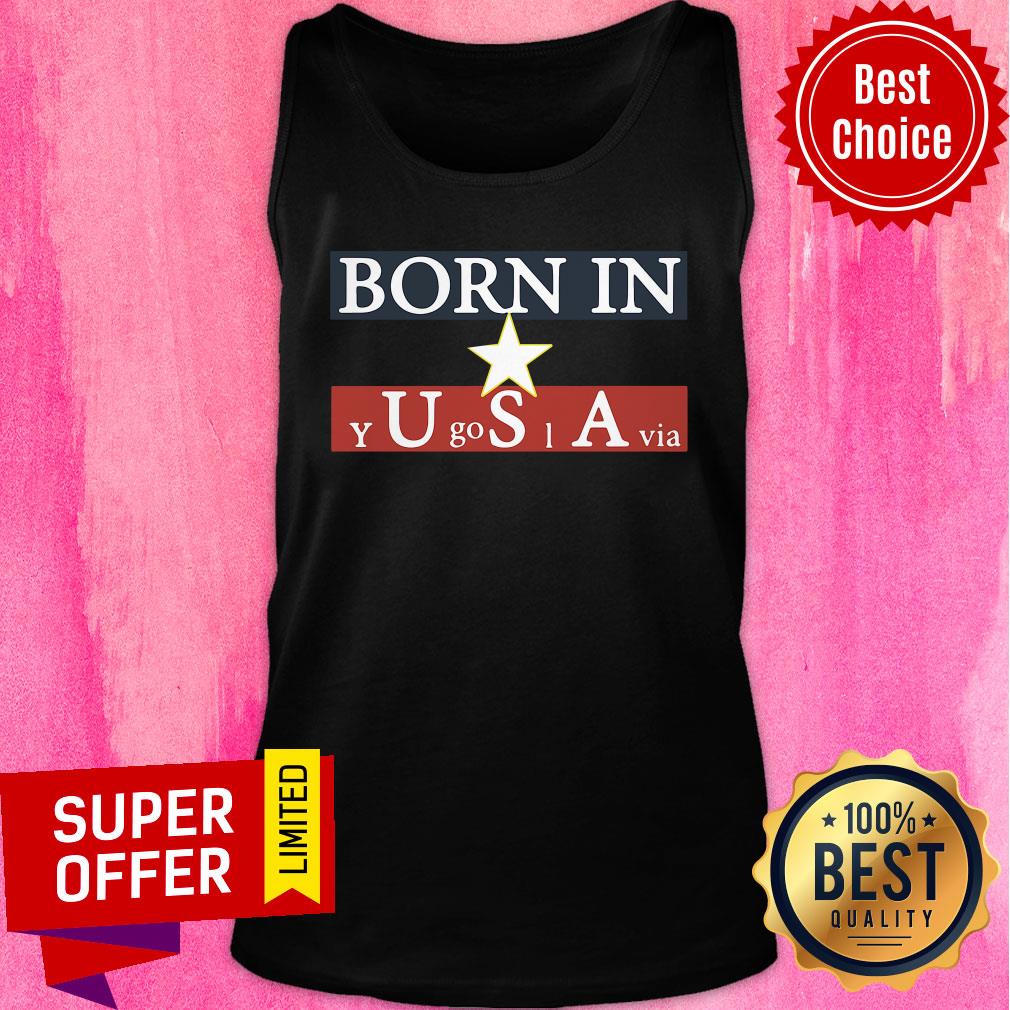 Born In USA Y Go I Via Star Shirt - Image 3