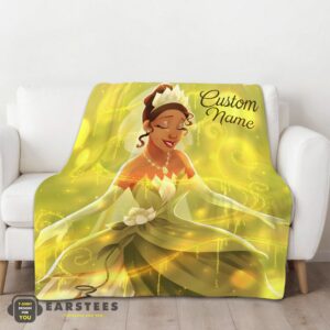 Alternative view of Good Disney Tiana Princess The Princess and the Frog Blanket Fleece Customized Blanket