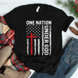 Christian Faith Family Freedom Vintage Usa Flag Shirt