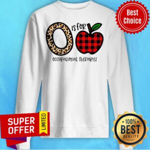 Alternative view of O Leopard Is For Teacher Occupational Therapist Apple Shirt