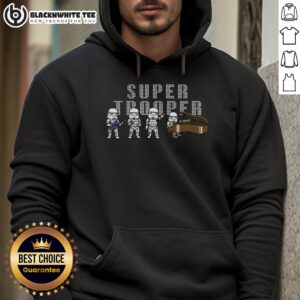 Alternative view of Awesome Star Wars Supertrooper Storm Trooper Band T-Shirt