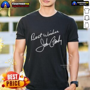 Nice John Candy Best Wishes Signature T-Shirt