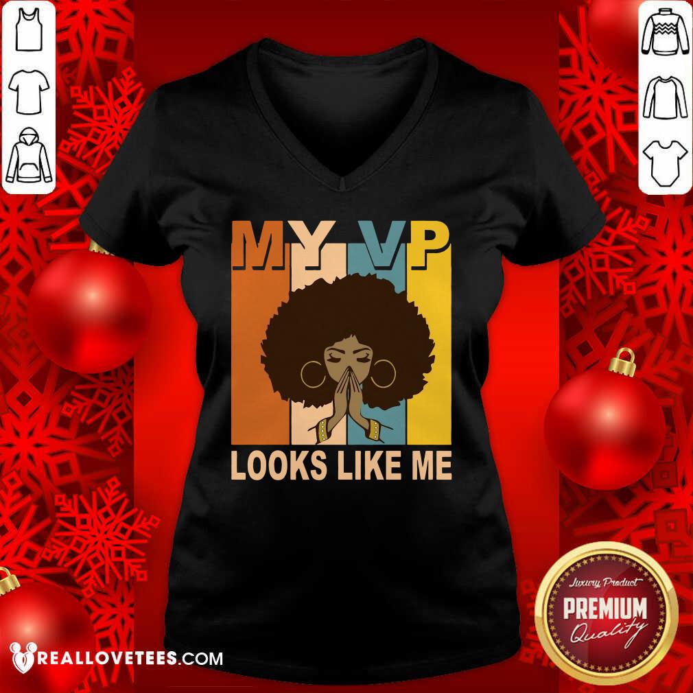 Awesome My VP Looks Like Me Melanin Shirt - Image 5