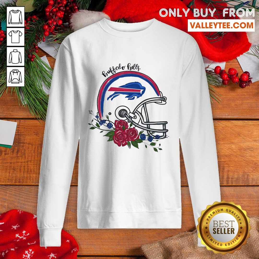 Perfect Buffalo Bills Floral Shirt - Image 3