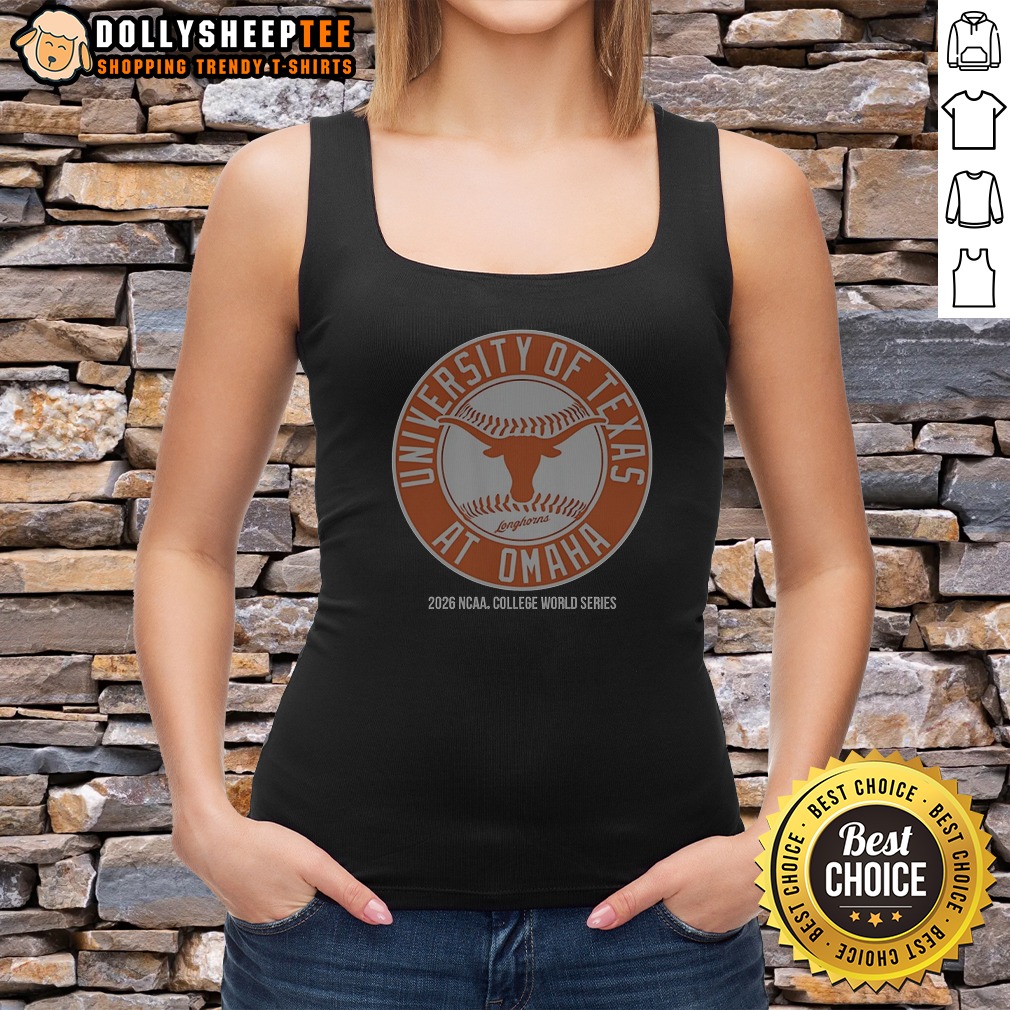 Pretty Hot University Of Texas Longhorns At Omaha 2026 NCAA College World Series Baseball Shirt - Image 5