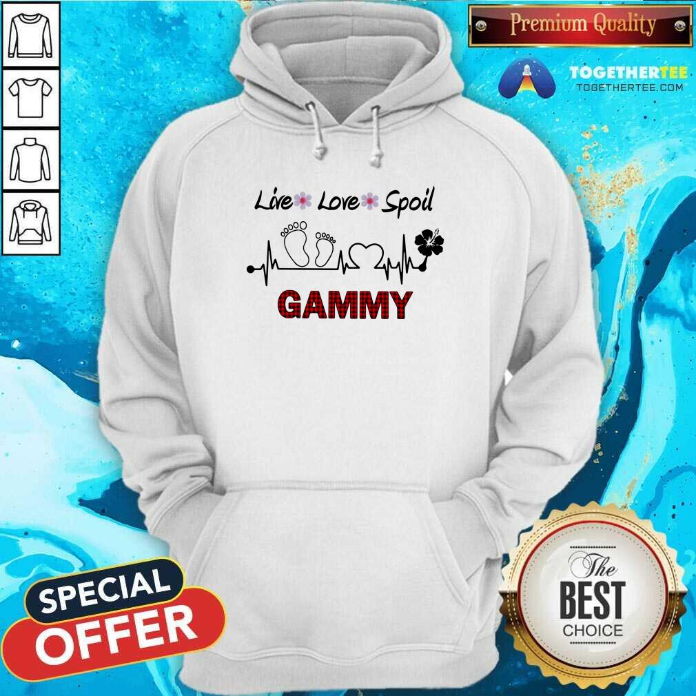 Cute Live Love Spoil Gammy Heartbeat Shirt - Image 5