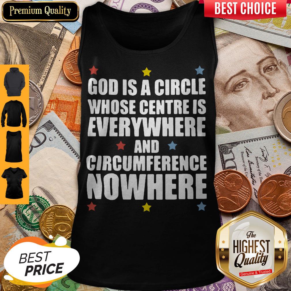 God Is A Circle Whose Centre Is Everywhere And Circumference Nowhere Stars Shirt - Image 4