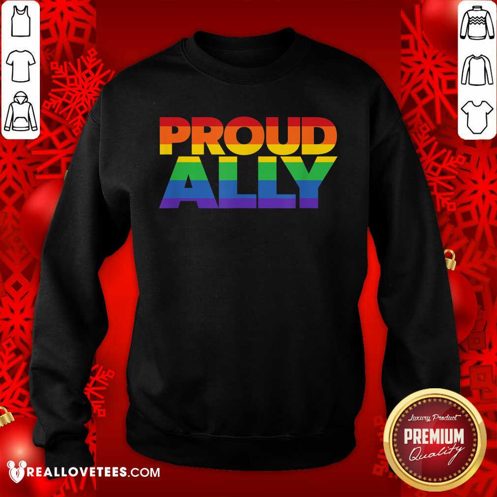 Good LGBT Proud Ally Shirt - Image 5