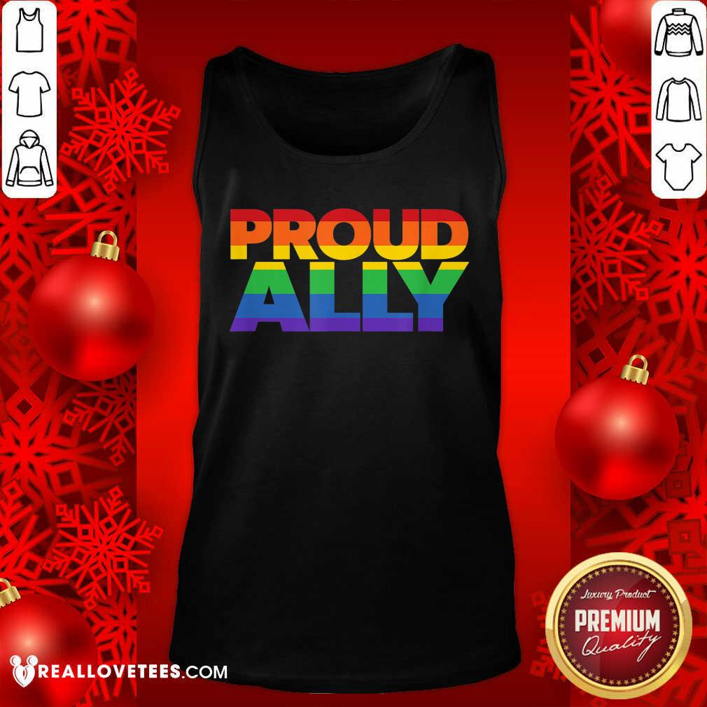 Good LGBT Proud Ally Shirt - Image 4
