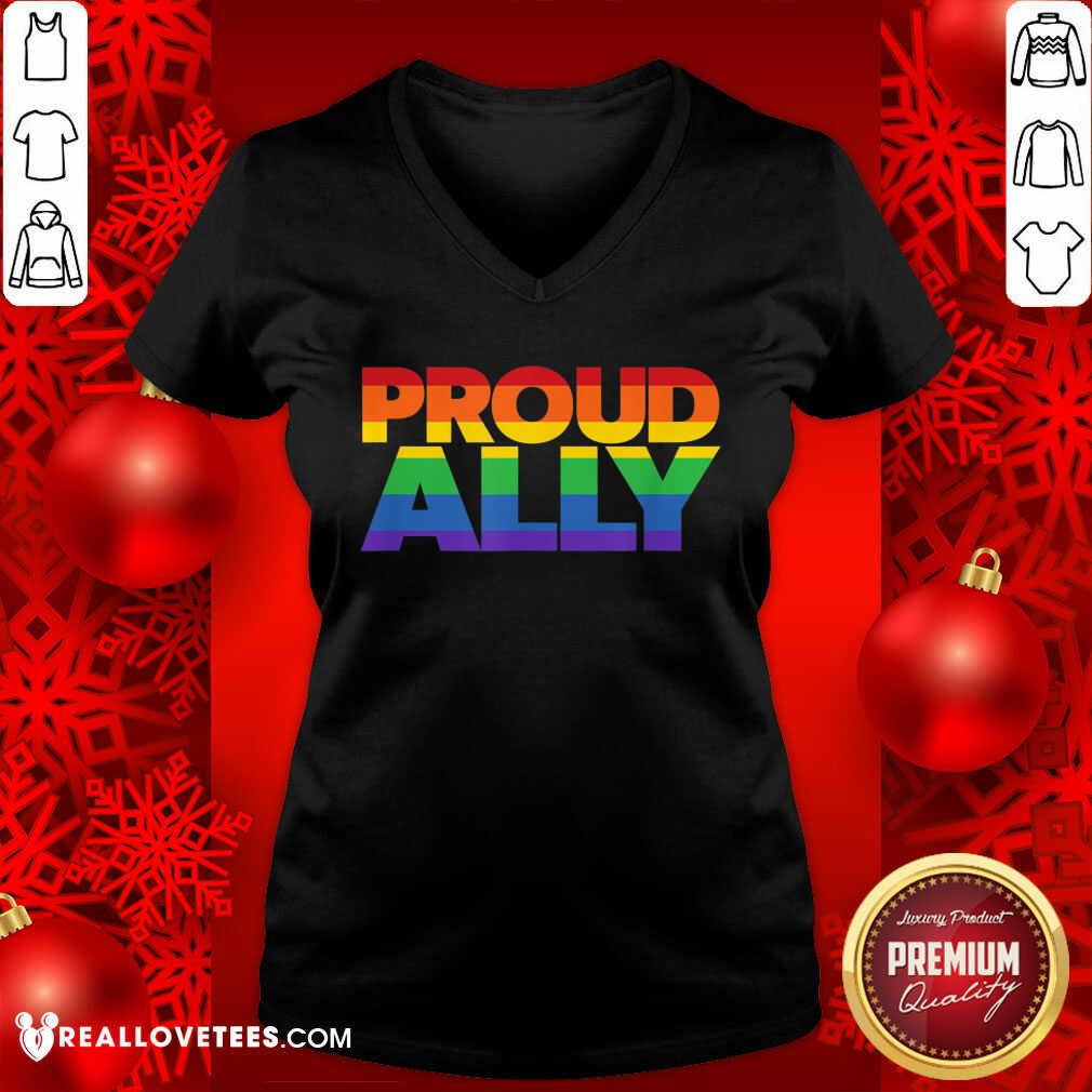 Good LGBT Proud Ally Shirt - Image 3
