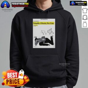 Alternative view of Top Pedophilia A Disorder Not A Crime T-Shirt