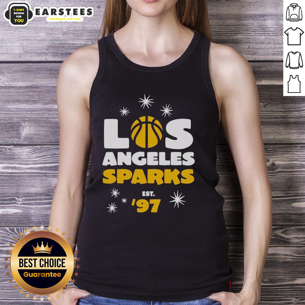 Good Los Angeles Sparks Star Power Est '97 T-Shirt - Image 4