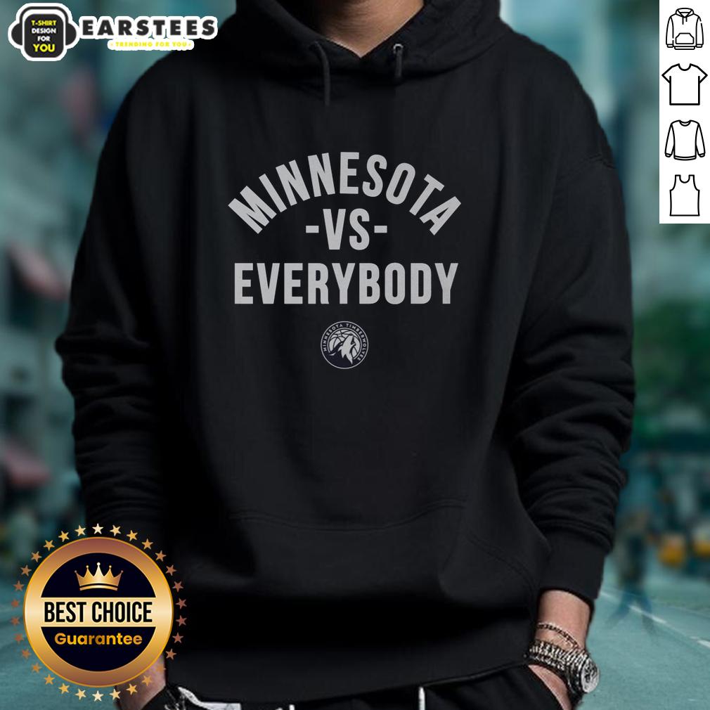 Good Minnesota Timberwolves Vs. Everybody T-Shirt - Image 2