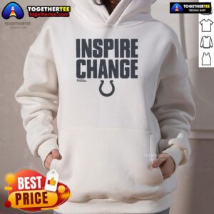 Alternative view of Top Indianapolis Colts Inspire Change T-Shirt