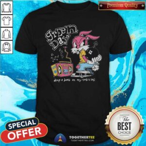 Top Rock Roll Repeat Forever Green Day Corvette Bunny T-Shirt