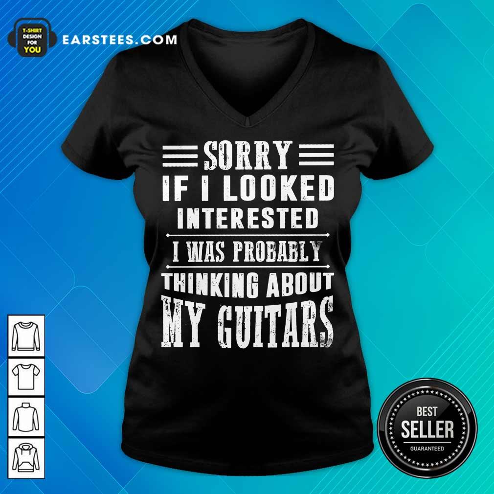 Hot If I Looked My Guitars Shirt - Image 5