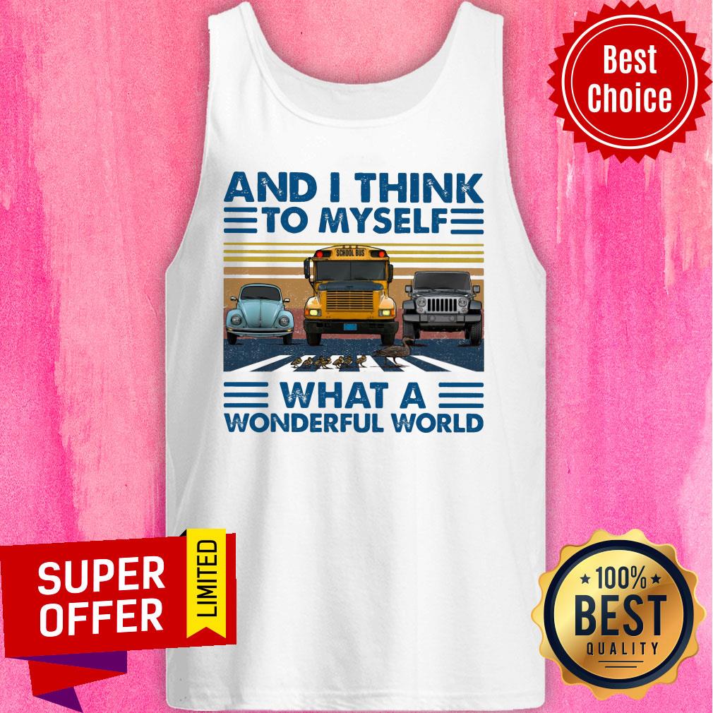 And I Think To Myself What A Wonderful World Shirt - Image 4