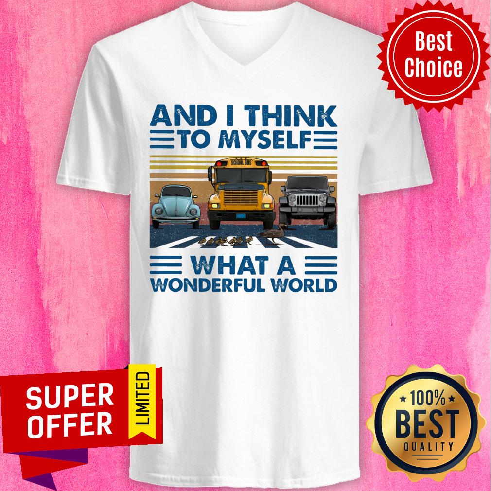 And I Think To Myself What A Wonderful World Shirt - Image 3