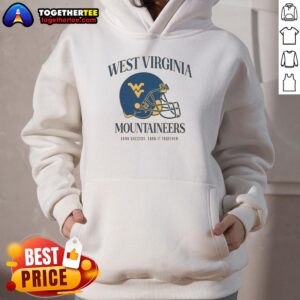 Alternative view of Premium West Virginia University Football Mountaineers Earn Success Earn It Together T-Shirt