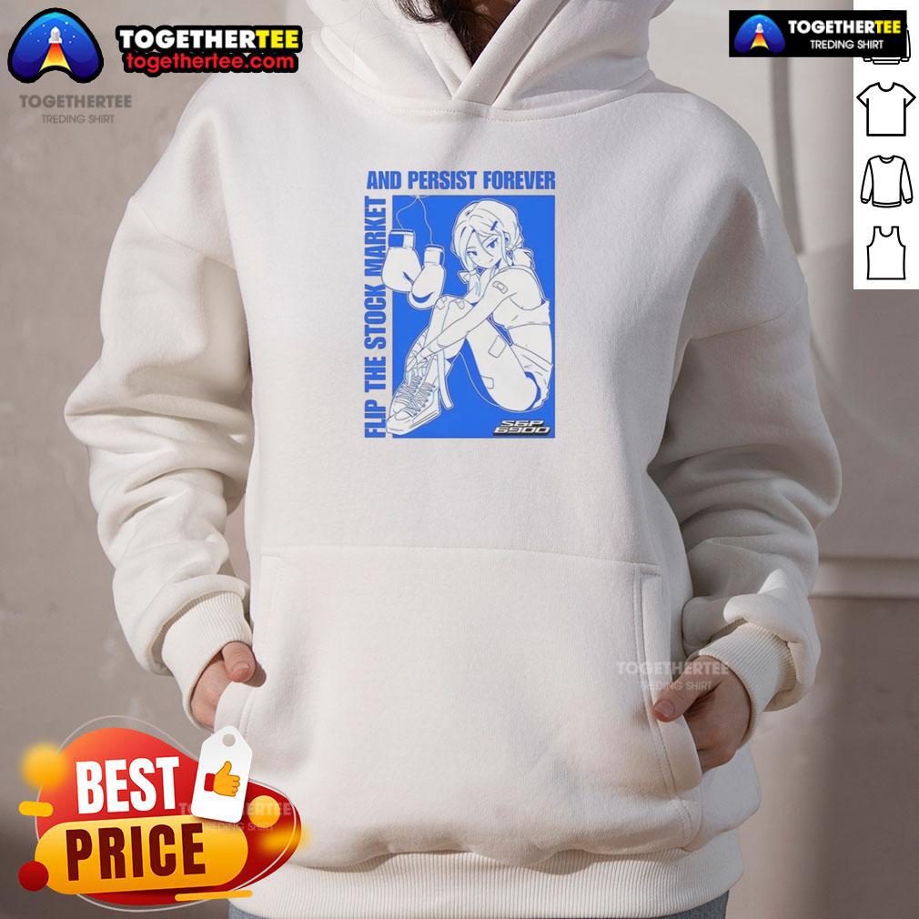 Hot Flip The Stock Market And Persist Forever Anime T-Shirt - Image 2