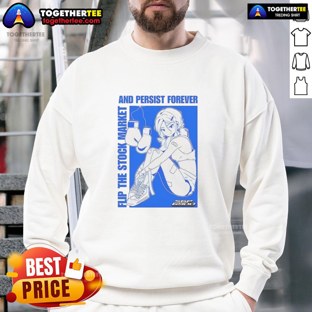 Hot Flip The Stock Market And Persist Forever Anime T-Shirt - Image 5