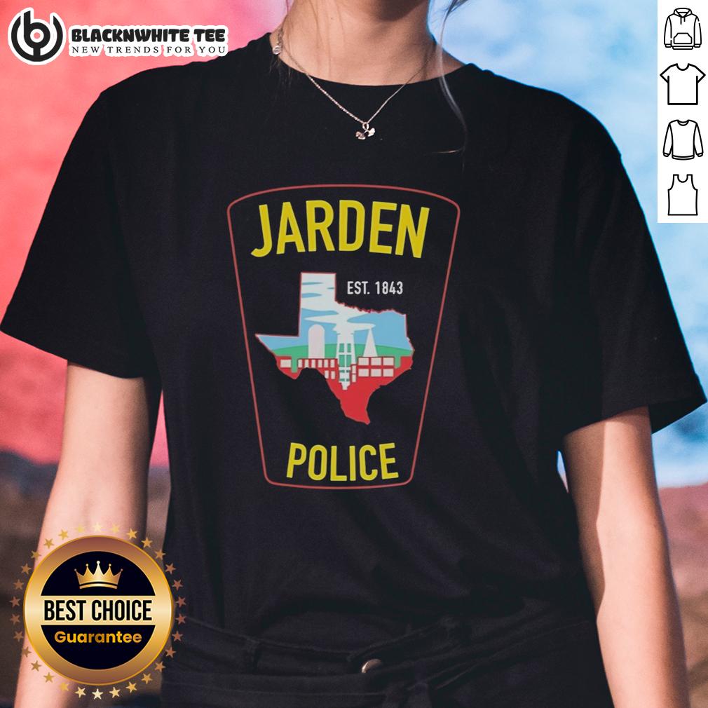 Nice Jarden Police Est 1843 T-Shirt - Image 3