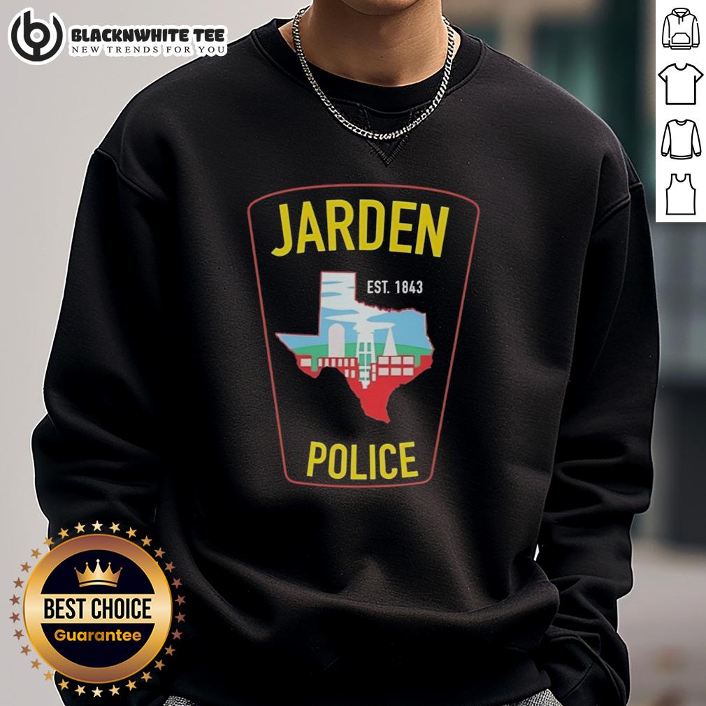 Nice Jarden Police Est 1843 T-Shirt - Image 5