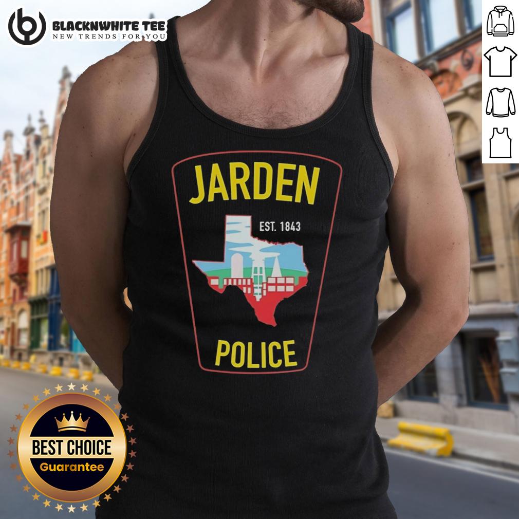 Nice Jarden Police Est 1843 T-Shirt - Image 4