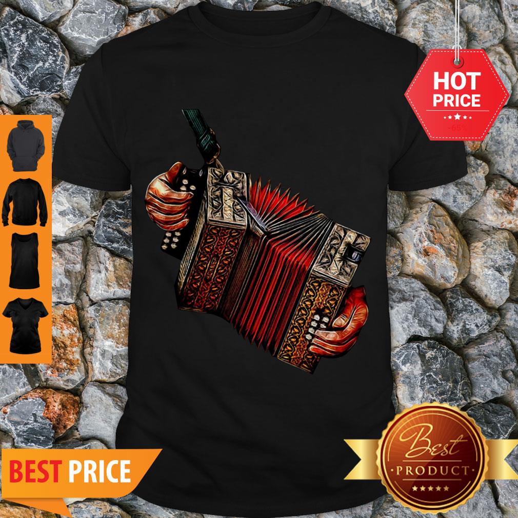 Perfect Musical Accordionist Squeezebox Shirt