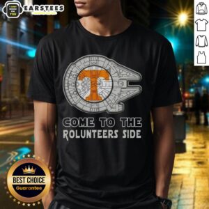Pretty Star Wars Come To The Tennessee Volunteers Side T-Shirt