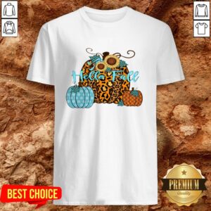 Happy Hello Fall Pumpkins Shirt