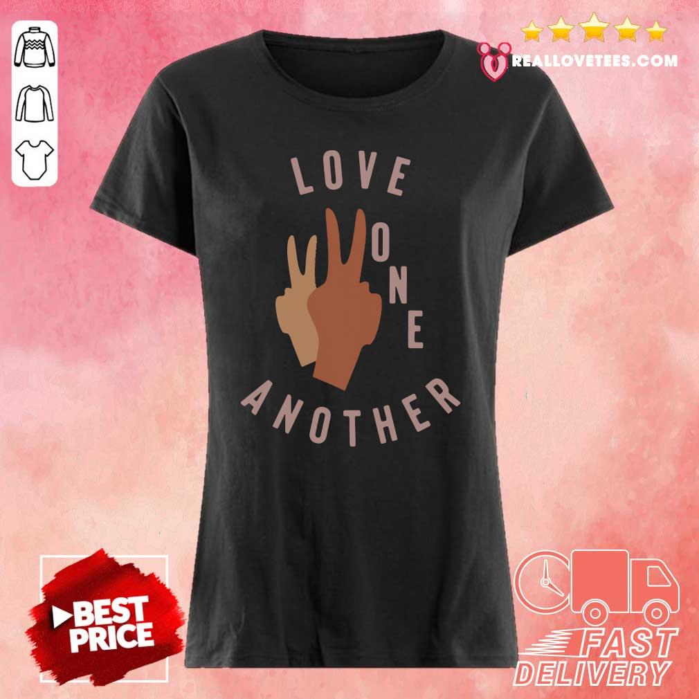 Lovely Old Navy Love One Another Shirt - Image 3