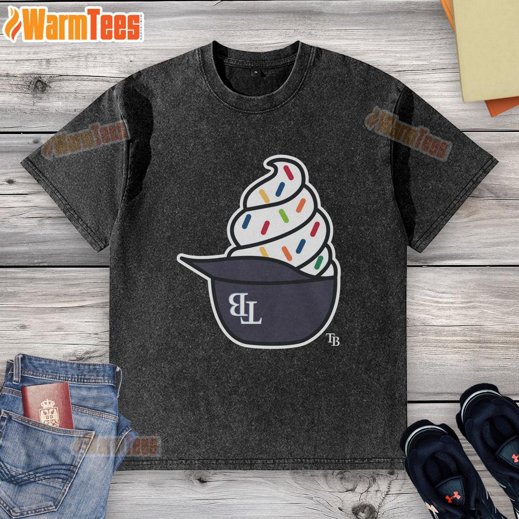 Official Tampa Bay Rays Ice Cream T-Shirt - Image 6