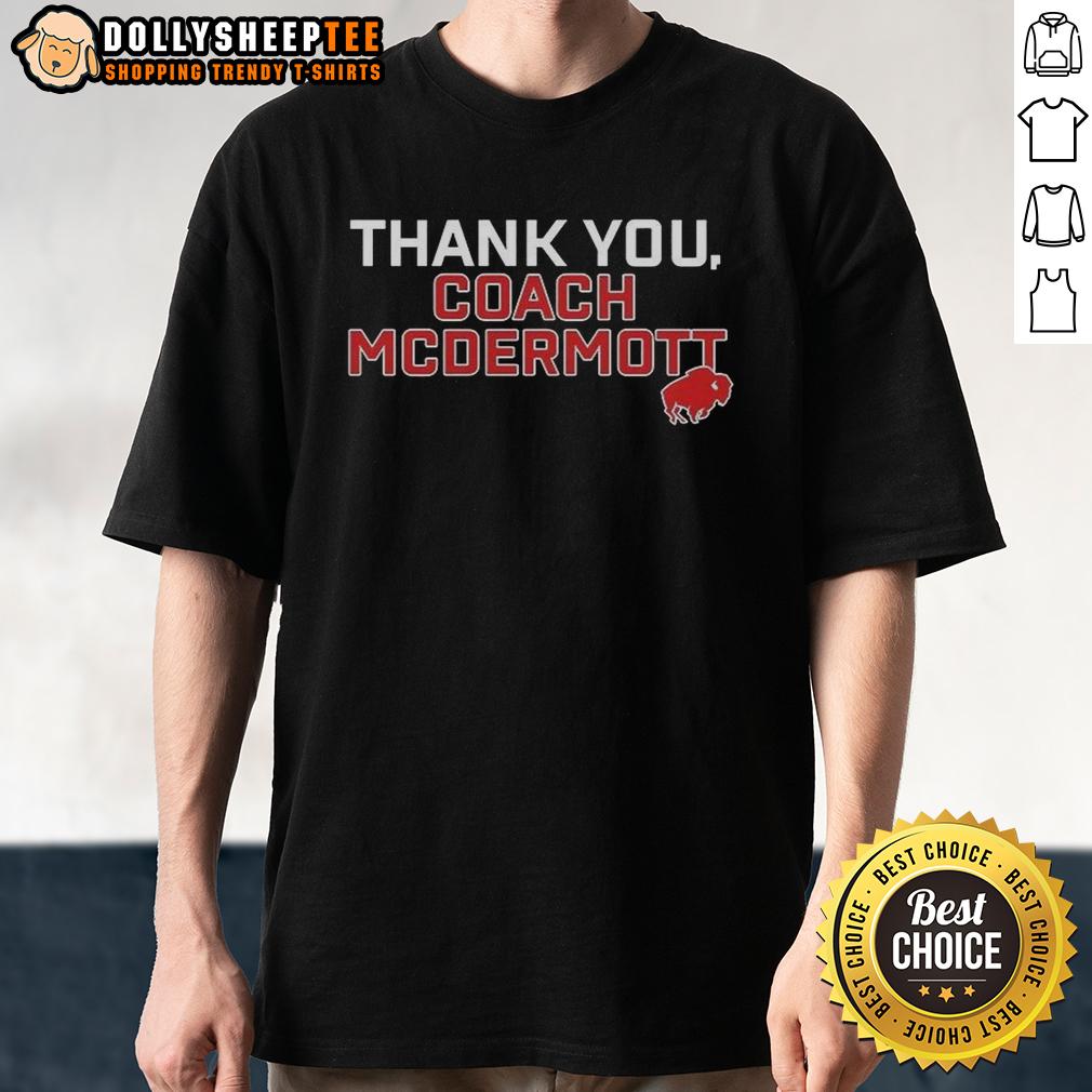 Top Thank You Coach McDermott Shirt