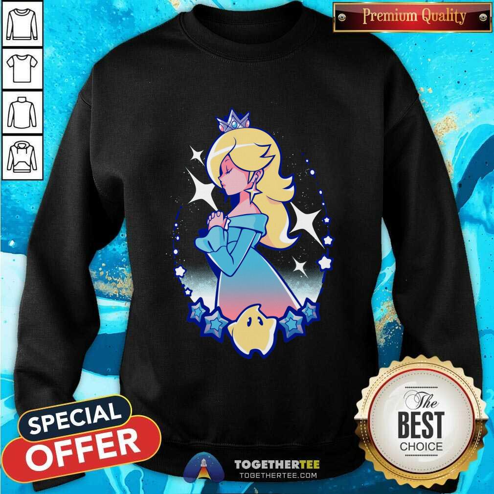 Original Rosalina Princess Mario Like A Star T-Shirt - Image 5