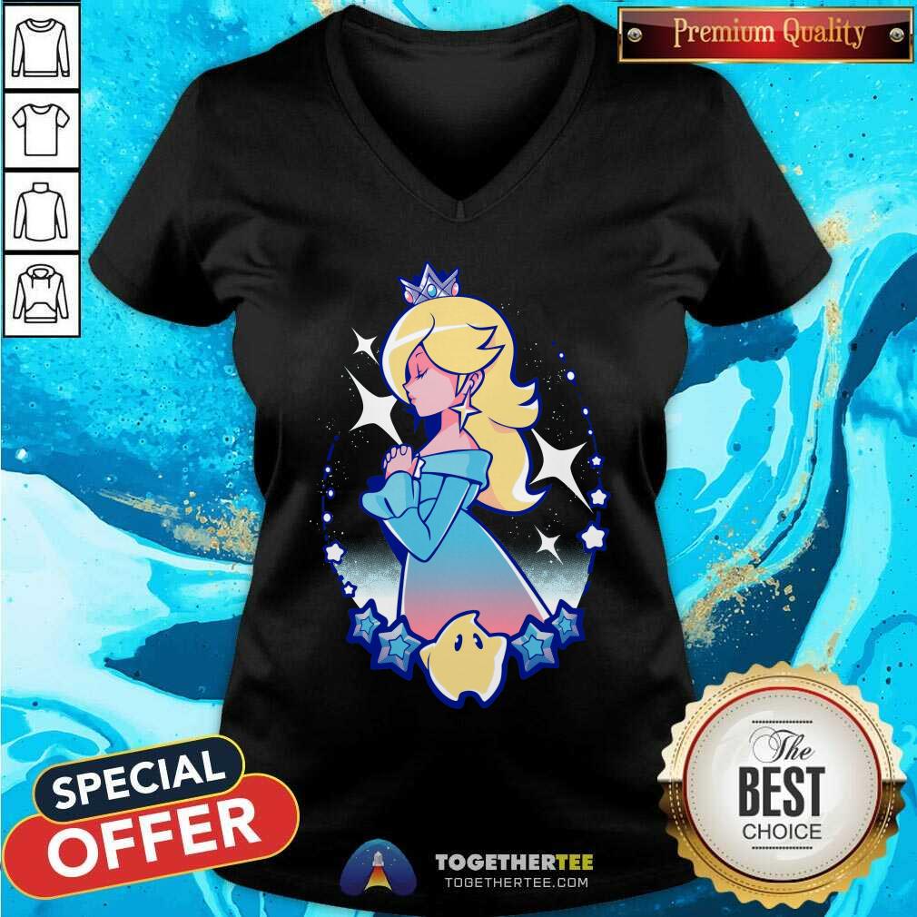 Original Rosalina Princess Mario Like A Star T-Shirt - Image 3