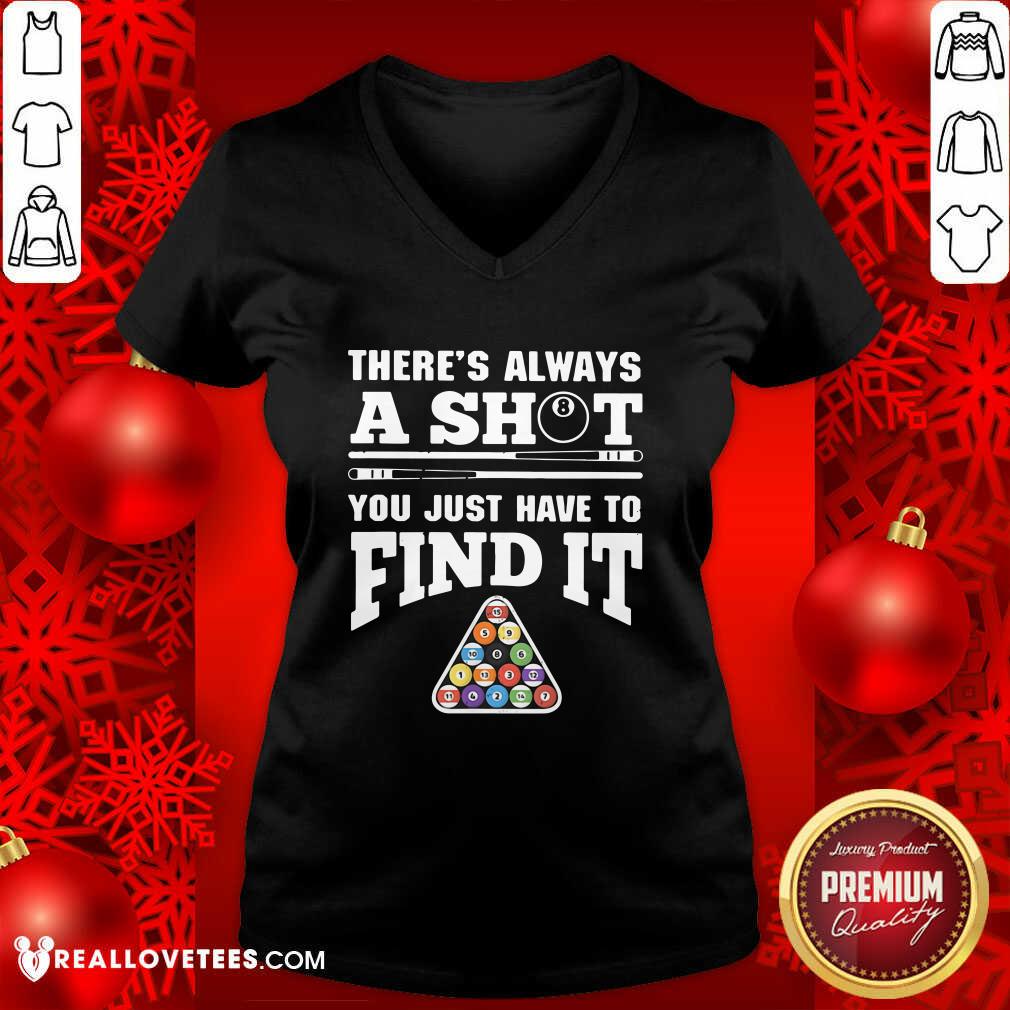 Lovely There’s Always A Shit Billiard You Just Have To Find It Science Chemistry Shirt - Image 5