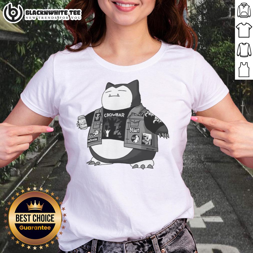 Awesome Pokemon Snorlax Sludge Metal Band T-Shirt - Image 3