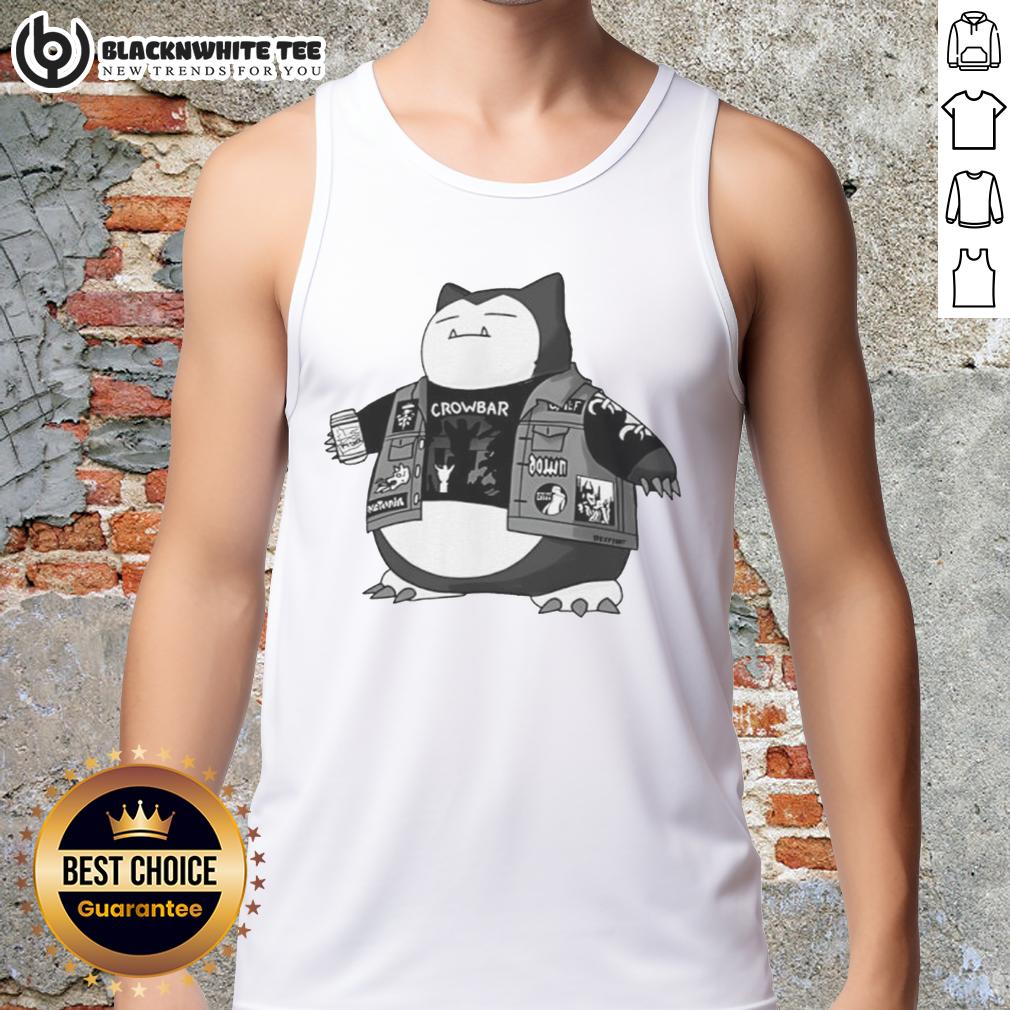 Awesome Pokemon Snorlax Sludge Metal Band T-Shirt - Image 3