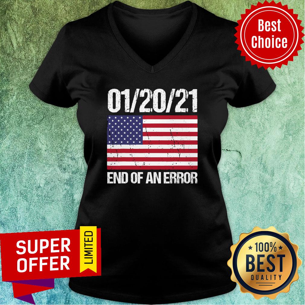 Nice End Of An Error January 21st 2021 American Flag Shirt - Image 3